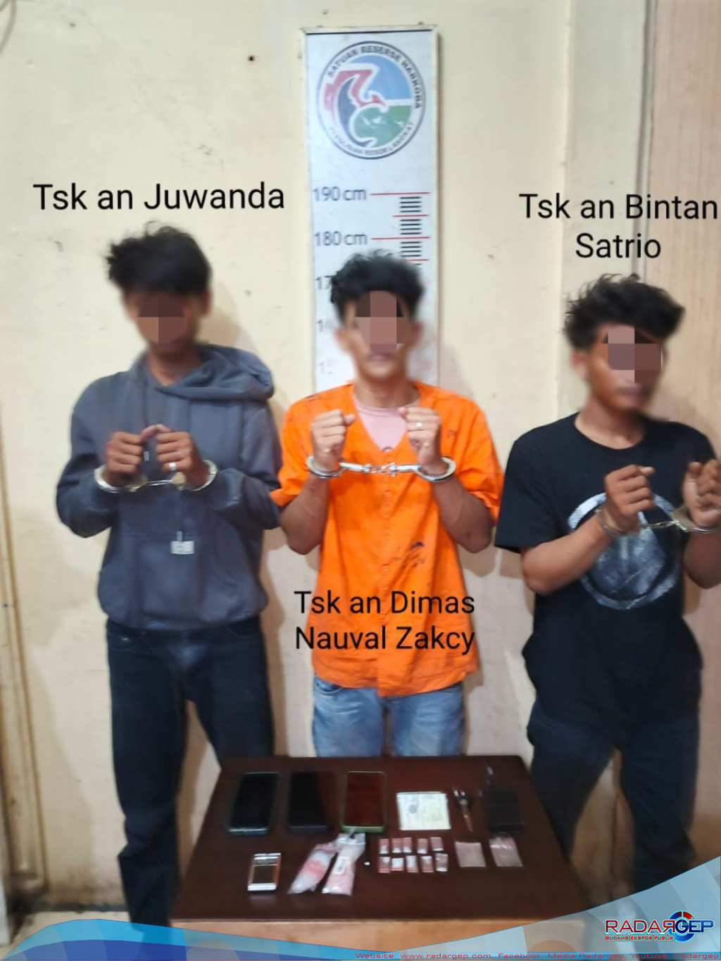 Polres Langkat tanpa henti terus buru Pelaku Narkoba, tiga orang diamankan